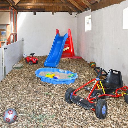 Ferienwohnung Muehlenblick Auf Dem Ferienhof Eschen Moorweg ภายนอก รูปภาพ