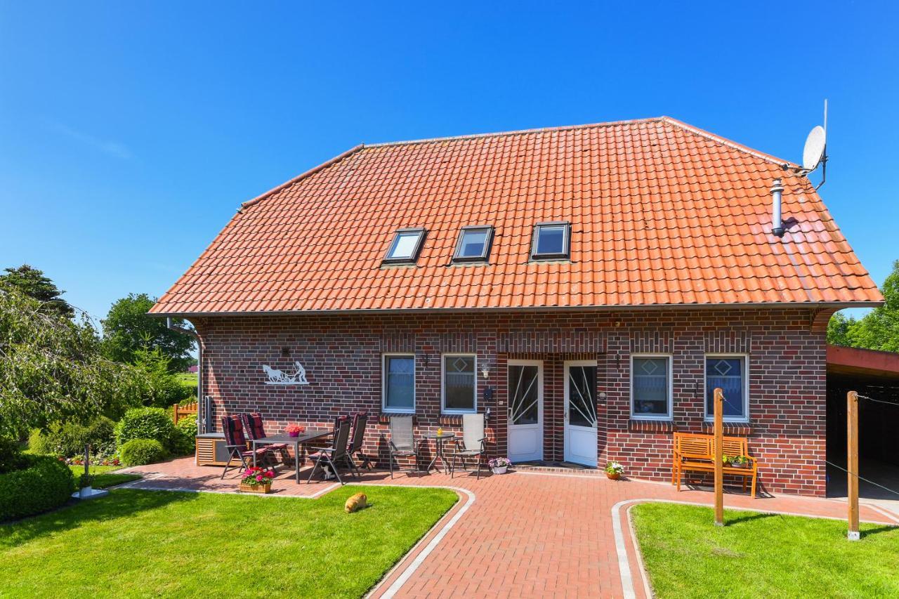Ferienwohnung Muehlenblick Auf Dem Ferienhof Eschen Moorweg ภายนอก รูปภาพ