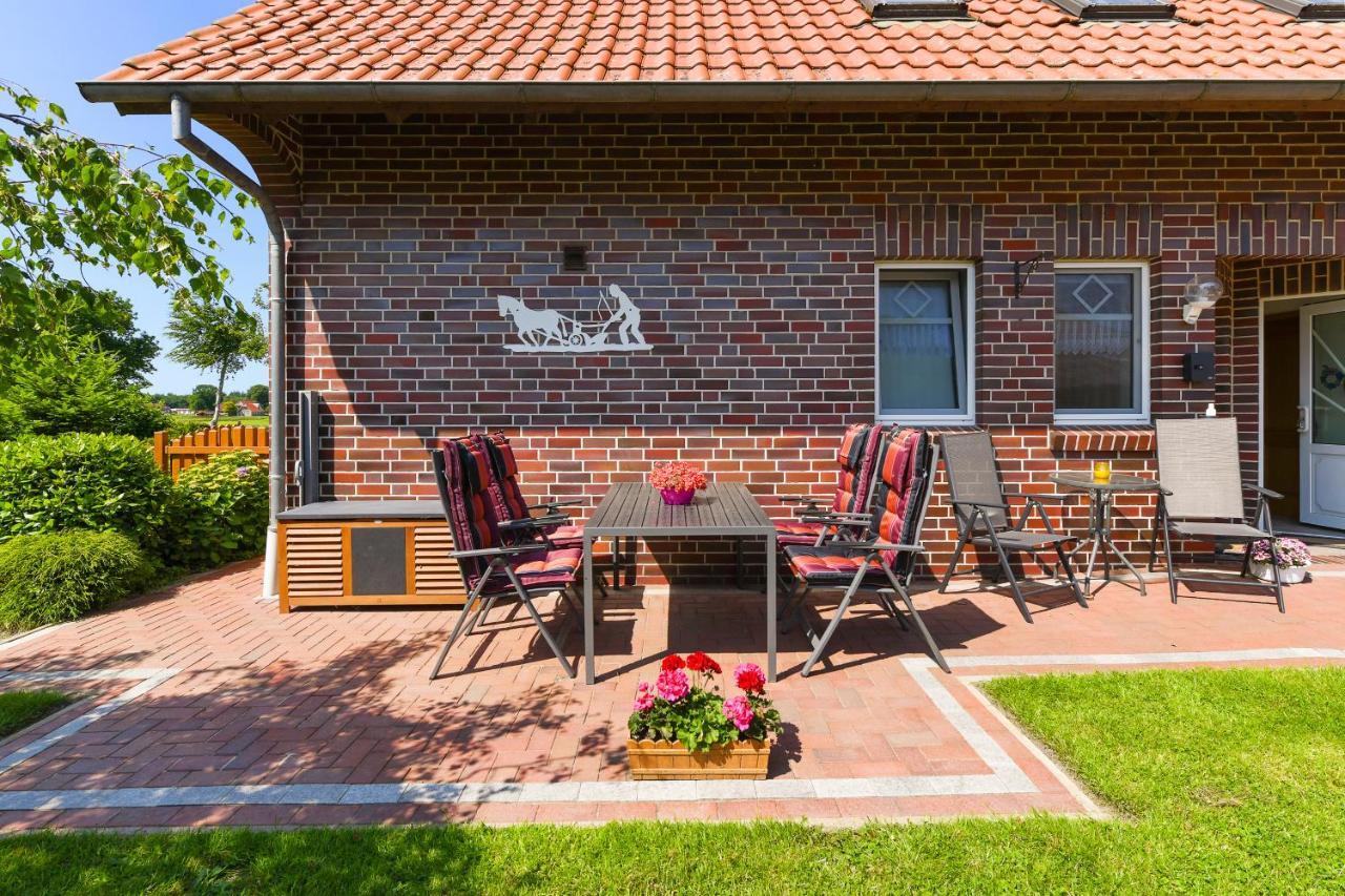 Ferienwohnung Muehlenblick Auf Dem Ferienhof Eschen Moorweg ภายนอก รูปภาพ