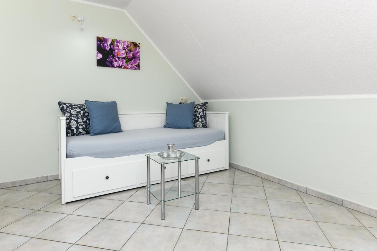Ferienwohnung Muehlenblick Auf Dem Ferienhof Eschen Moorweg ภายนอก รูปภาพ