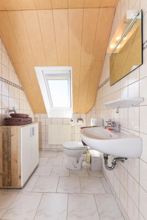 Ferienwohnung Muehlenblick Auf Dem Ferienhof Eschen Moorweg ภายนอก รูปภาพ